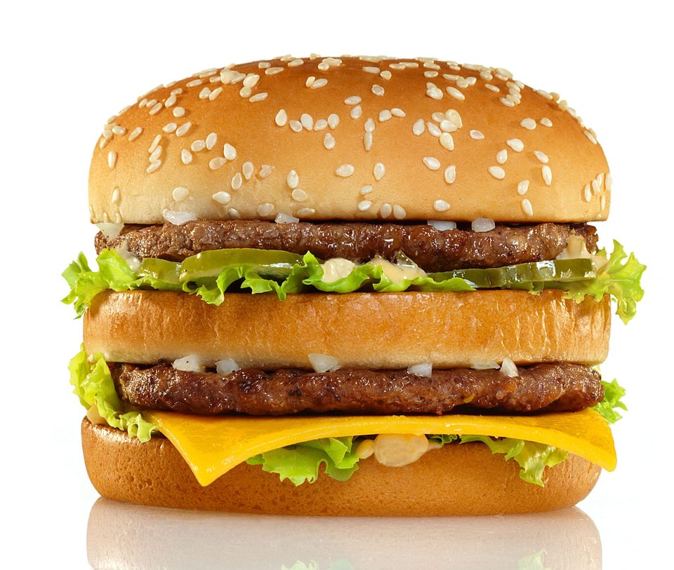 how do they make the middle bun for the big mac
